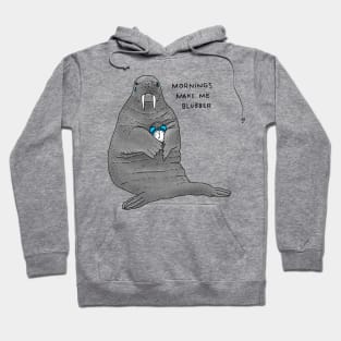 Sad Sleepy Walrus Hoodie